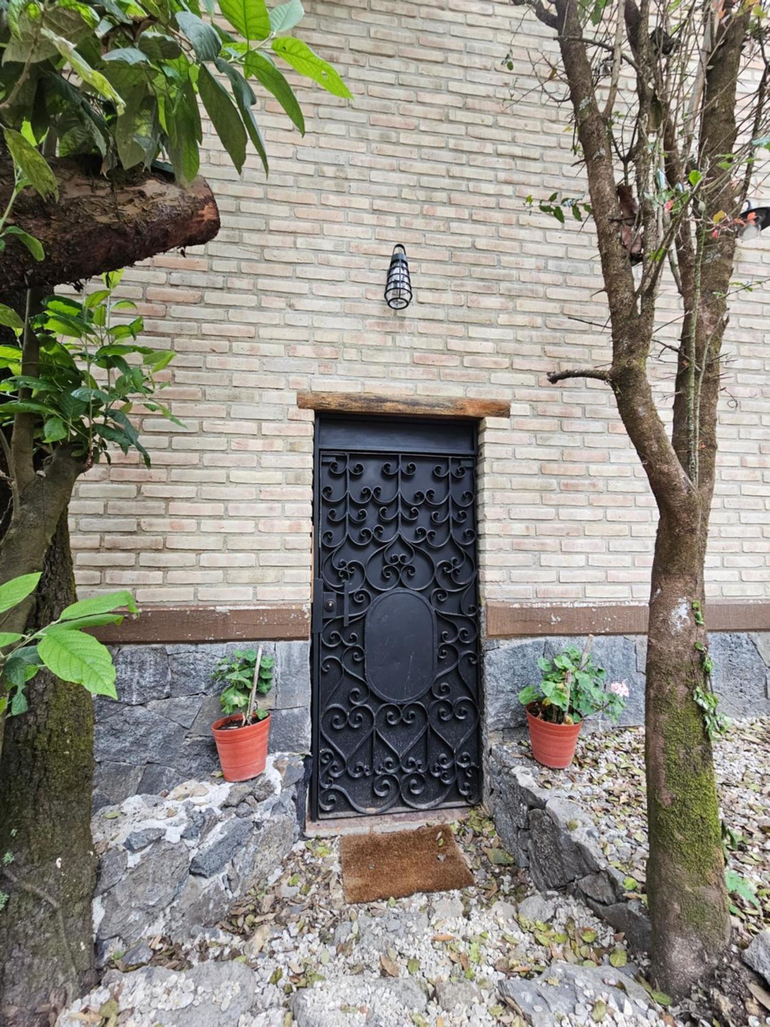 La Cabana Azul Al Fondo Del Bosque De 迪坡斯特兰 外观 照片